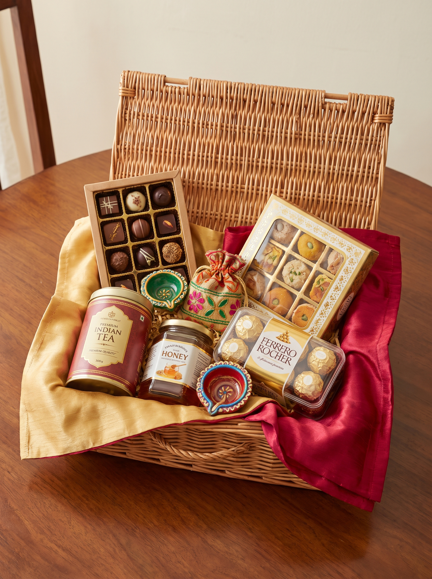 Premium corporate gift hamper by TSA Events