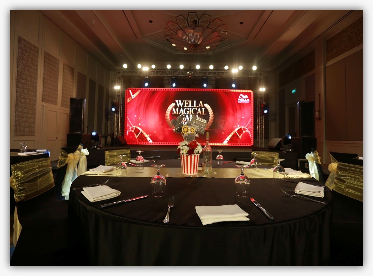 Wella gala corporate evening