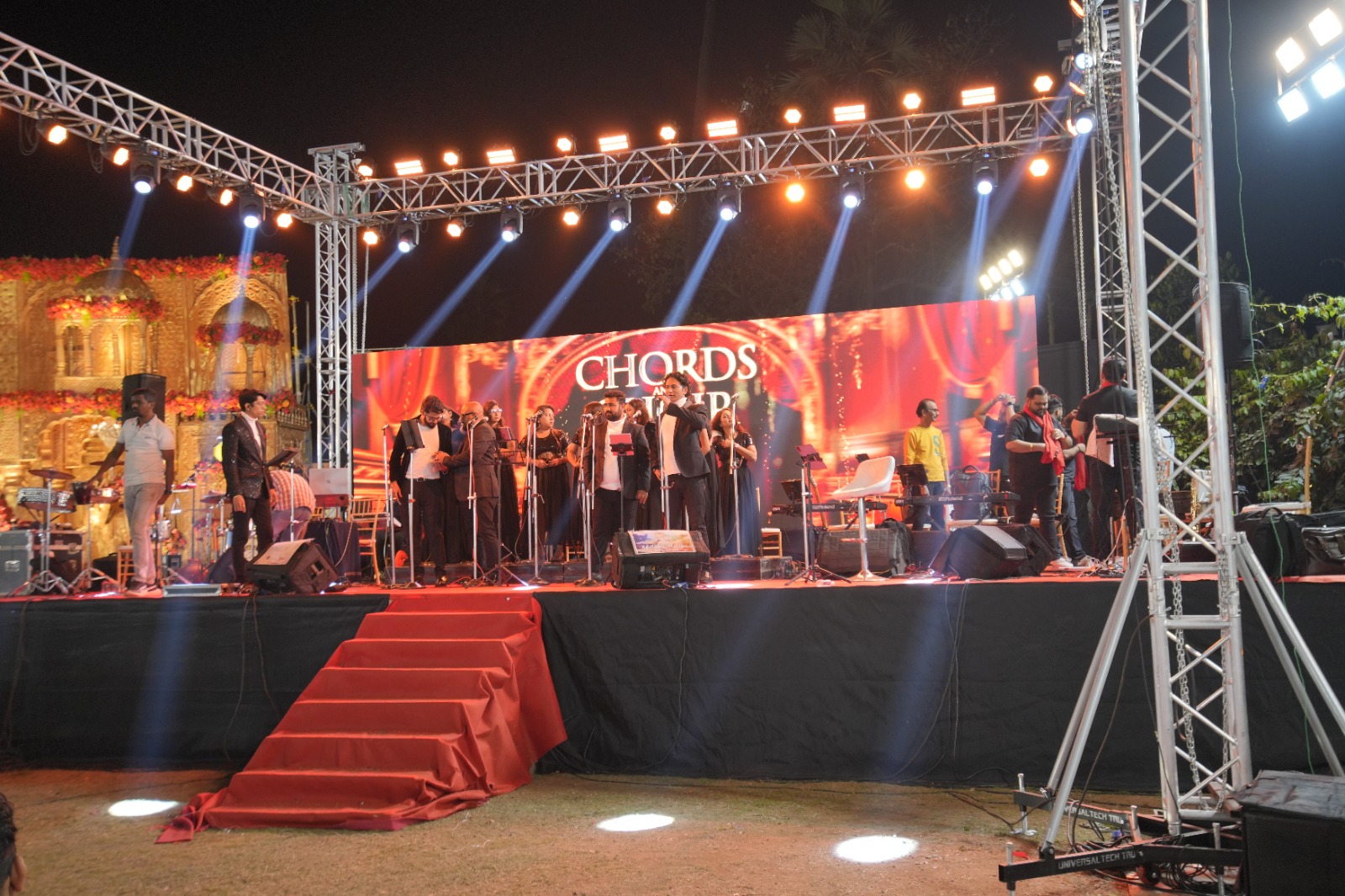 Live music production